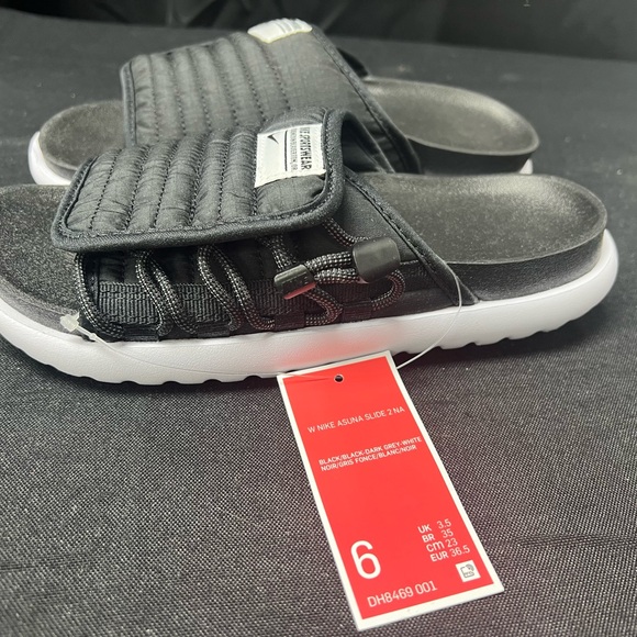 NWT Womens Nike Asuna Slides 2 NA size 6 - Picture 2 of 5